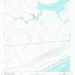 United States Geological Survey Seadrift NE, TX (1952, 24000-Scale) digital map