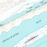 United States Geological Survey Seadrift NE, TX (1952, 24000-Scale) digital map