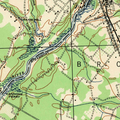 United States Geological Survey Seaford, DE-MD (1944, 62500-Scale) digital map