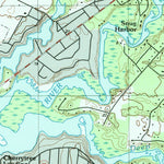United States Geological Survey Seaford East, DE (1992, 24000-Scale) digital map