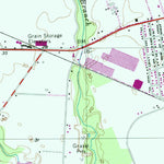 United States Geological Survey Seaford West, DE-MD (1955, 24000-Scale) digital map