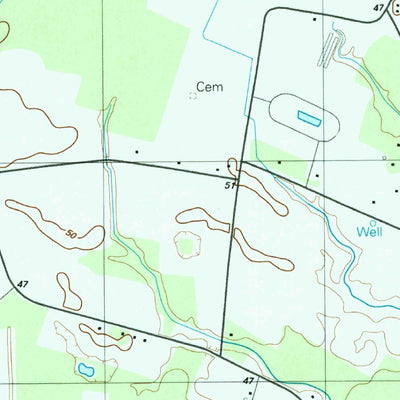 United States Geological Survey Seaford West, DE-MD (1992, 24000-Scale) digital map