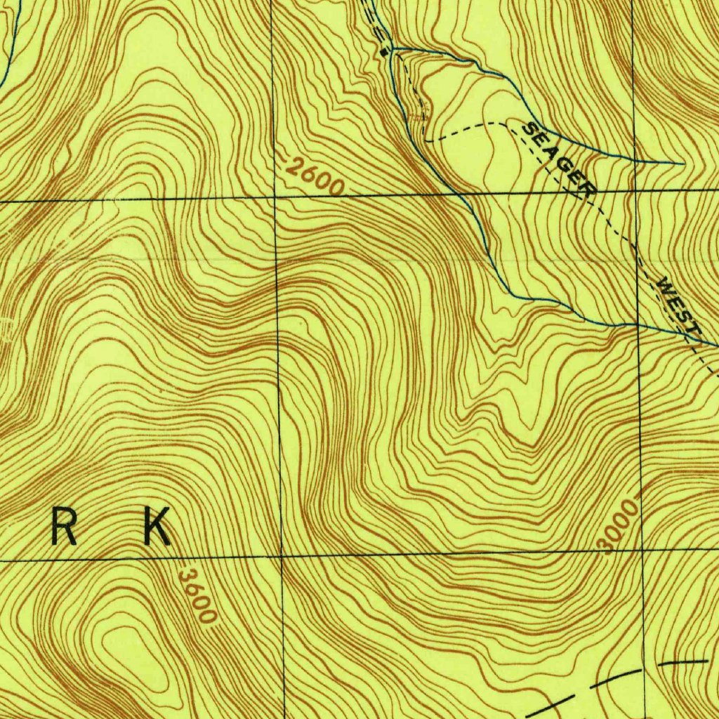 Seager, NY (1945, 24000-Scale) Map by United States Geological Survey ...