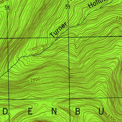 United States Geological Survey Seager, NY (1946, 24000-Scale) digital map