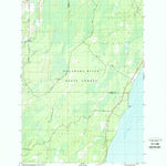 United States Geological Survey Seagull Point, MI (1989, 24000-Scale) digital map