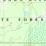 United States Geological Survey Seagull Point, MI (1989, 24000-Scale) digital map