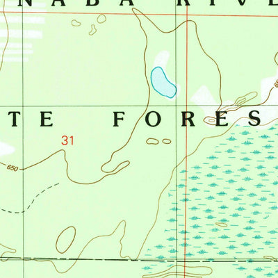 United States Geological Survey Seagull Point, MI (1989, 24000-Scale) digital map