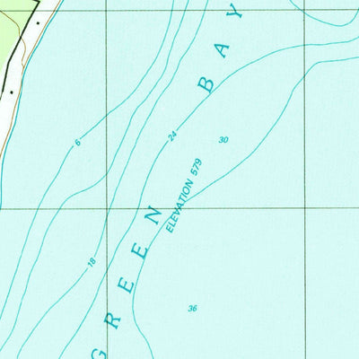 United States Geological Survey Seagull Point, MI (1989, 24000-Scale) digital map