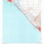 United States Geological Survey Seal Beach, CA (1949, 24000-Scale) digital map