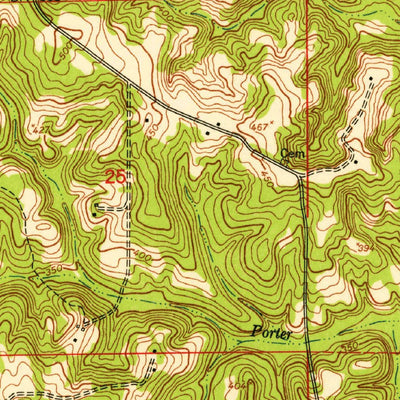 United States Geological Survey Seale, AL (1950, 24000-Scale) digital map