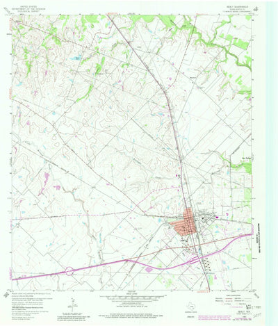 United States Geological Survey Sealy, TX (1960, 24000-Scale) digital map