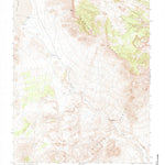 United States Geological Survey Seaman Wash, NV (1970, 24000-Scale) digital map