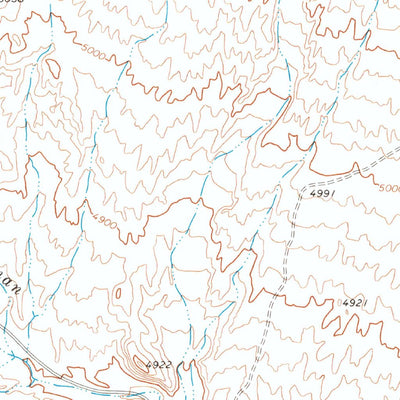 United States Geological Survey Seaman Wash, NV (1970, 24000-Scale) digital map