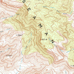 United States Geological Survey Seaman Wash, NV (1970, 24000-Scale) digital map