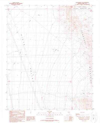 United States Geological Survey Searchlight SE, NV (1989, 24000-Scale) digital map