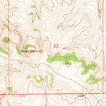 United States Geological Survey Searl Coulee, MT (1967, 24000-Scale) digital map