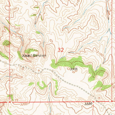 United States Geological Survey Searl Coulee, MT (1967, 24000-Scale) digital map