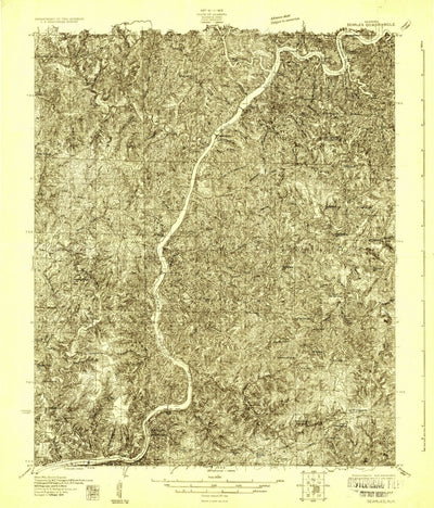 United States Geological Survey Searles, AL (1929, 48000-Scale) digital map