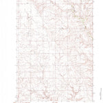 United States Geological Survey Sears Dam, SD (1982, 24000-Scale) digital map