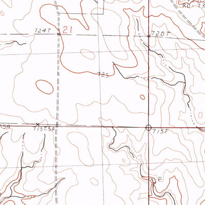 United States Geological Survey Sears Dam, SD (1982, 24000-Scale) digital map