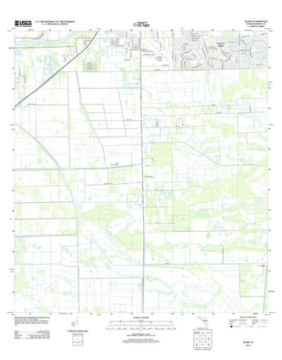 United States Geological Survey Sears, FL (2012, 24000-Scale) digital map