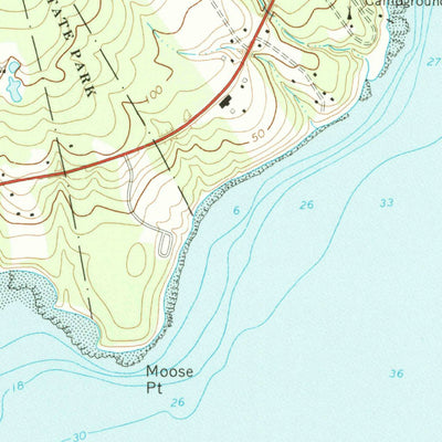 United States Geological Survey Searsport, ME (1973, 24000-Scale) digital map