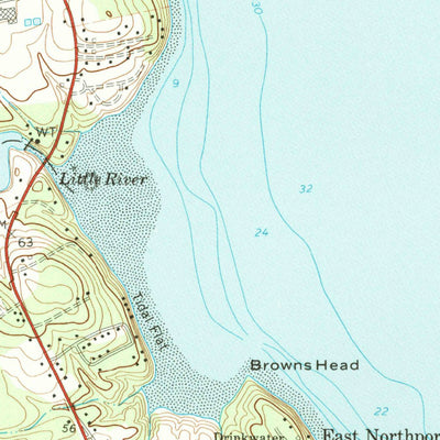 United States Geological Survey Searsport, ME (1973, 24000-Scale) digital map