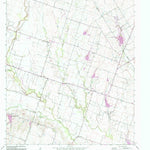 United States Geological Survey Seaton, TX (1963, 24000-Scale) digital map