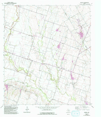 United States Geological Survey Seaton, TX (1963, 24000-Scale) digital map