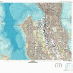 United States Geological Survey Seattle South, WA (1983, 25000-Scale) digital map