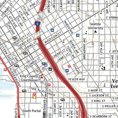 United States Geological Survey Seattle South, WA (2020, 24000-Scale) digital map