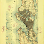 United States Geological Survey Seattle, WA (1909, 62500-Scale) digital map