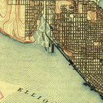 United States Geological Survey Seattle, WA (1909, 62500-Scale) digital map