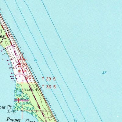 United States Geological Survey Sebastian NW, FL (1949, 24000-Scale) digital map