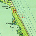 United States Geological Survey Sebastian NW, FL (1951, 24000-Scale) digital map