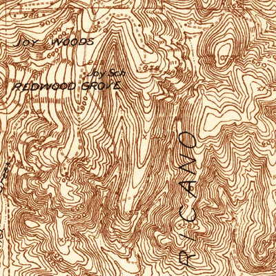 United States Geological Survey Sebastopol, CA (1935, 48000-Scale) digital map