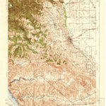 United States Geological Survey Sebastopol, CA (1942, 62500-Scale) digital map