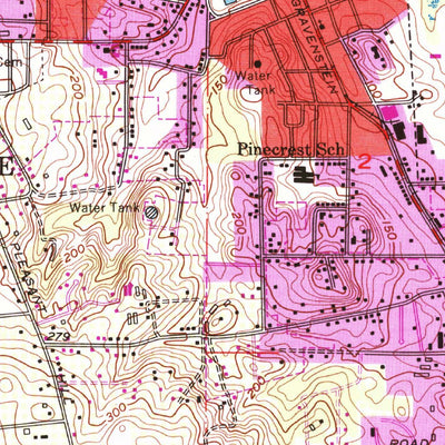 United States Geological Survey Sebastopol, CA (1954, 24000-Scale) digital map