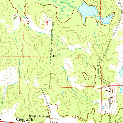 United States Geological Survey Sebastopol, MS (1972, 24000-Scale) digital map