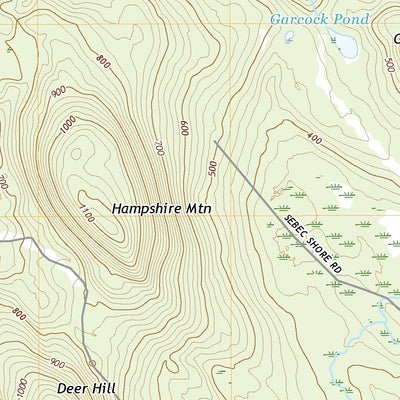 United States Geological Survey Sebec Lake West, ME (2021, 24000-Scale) digital map