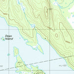 United States Geological Survey Seboeis Lake, ME (1988, 24000-Scale) digital map