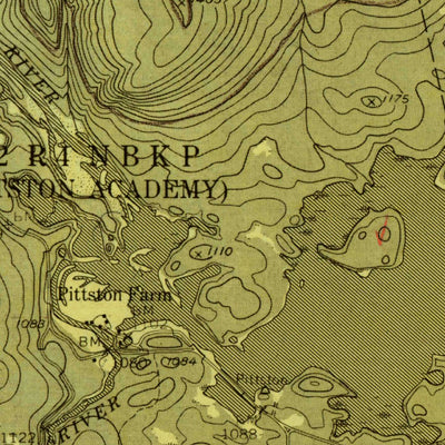 United States Geological Survey Seboomook Lake, ME (1954, 48000-Scale) digital map