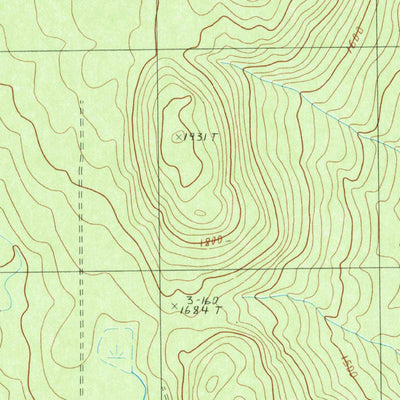 United States Geological Survey Seboomook Lake West, ME (1989, 24000-Scale) digital map