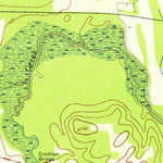 United States Geological Survey Sebrell, VA (1957, 24000-Scale) digital map
