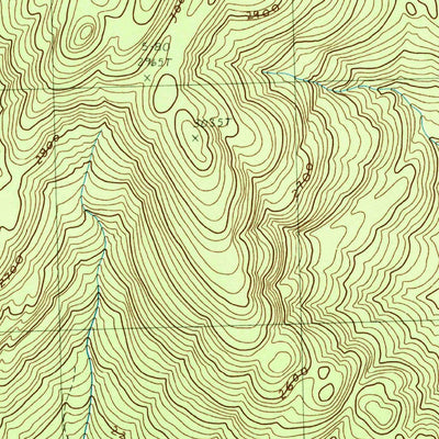 United States Geological Survey Second Connecticut Lake, NH (1997, 24000-Scale) digital map