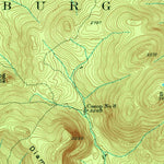 United States Geological Survey Second Connecticut Lake, NH-ME (1927, 62500-Scale) digital map