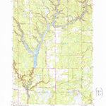 United States Geological Survey Secord Lake, MI (1969, 24000-Scale) digital map