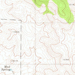 United States Geological Survey Secret Basin, NV (1980, 24000-Scale) digital map