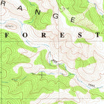 United States Geological Survey Secret Basin, NV (1980, 24000-Scale) digital map