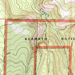 United States Geological Survey Secret Spring Mountain, CA (2001, 24000-Scale) digital map